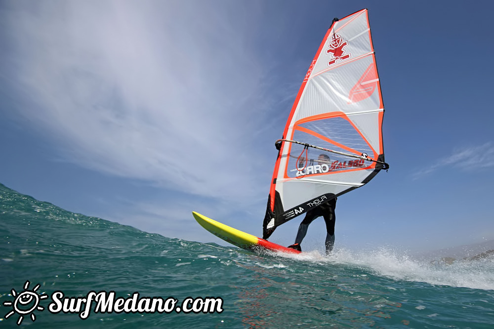  Windsurfing at El Cabezo in El Medano 31-03-2017 Tenerife