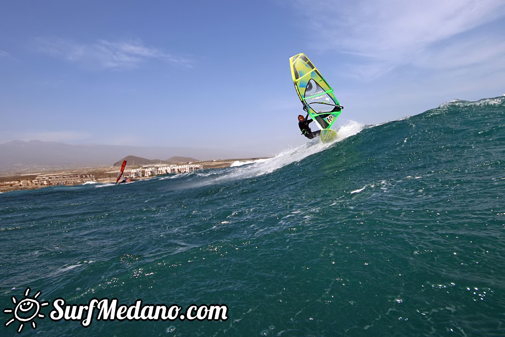  Windsurfing at El Cabezo in El Medano 31-03-2017 Tenerife