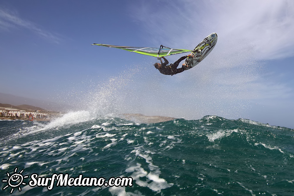  Windsurfing at El Cabezo in El Medano 31-03-2017 Tenerife