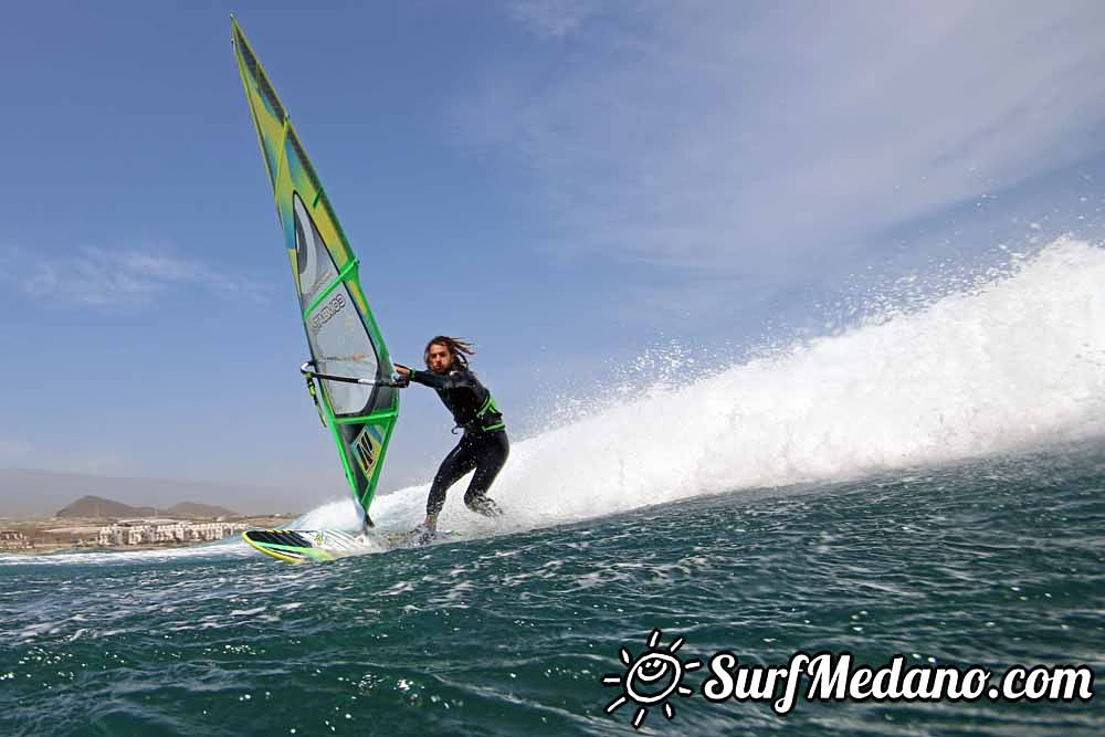  Windsurfing at El Cabezo in El Medano 31-03-2017 Tenerife