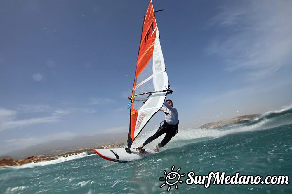  Windsurfing at El Cabezo in El Medano 31-03-2017 Tenerife