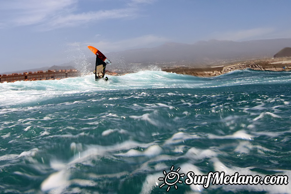  Windsurfing at El Cabezo in El Medano 31-03-2017 Tenerife