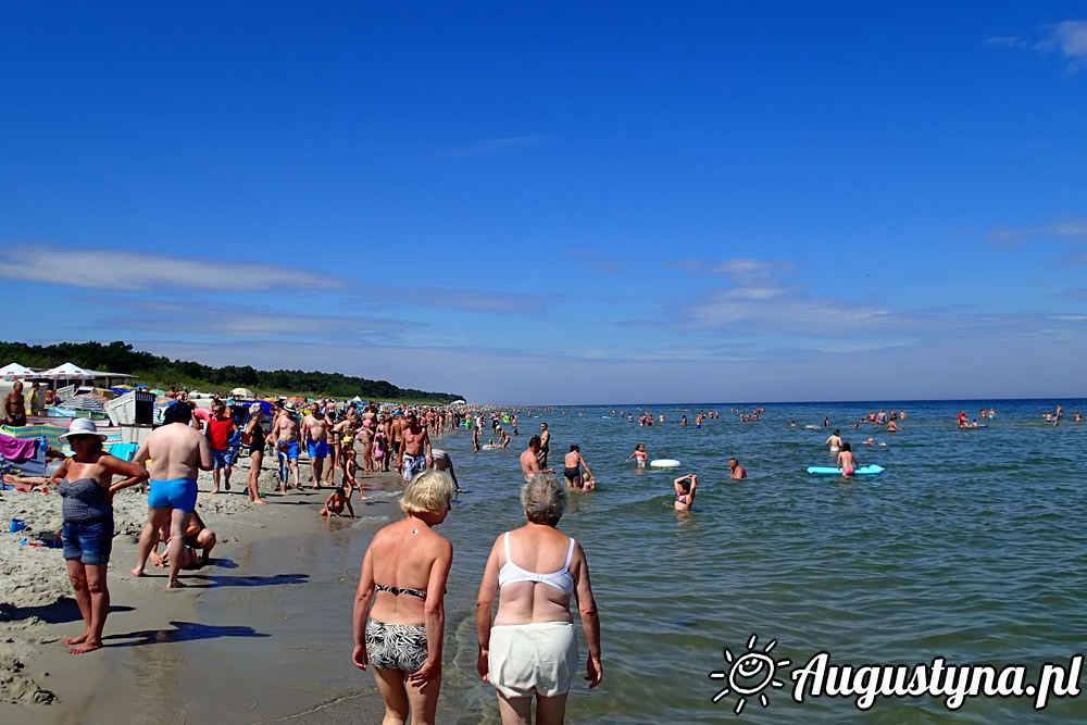 Upał na plaży, czyli 30-07-2017 w Jastarni na Helu