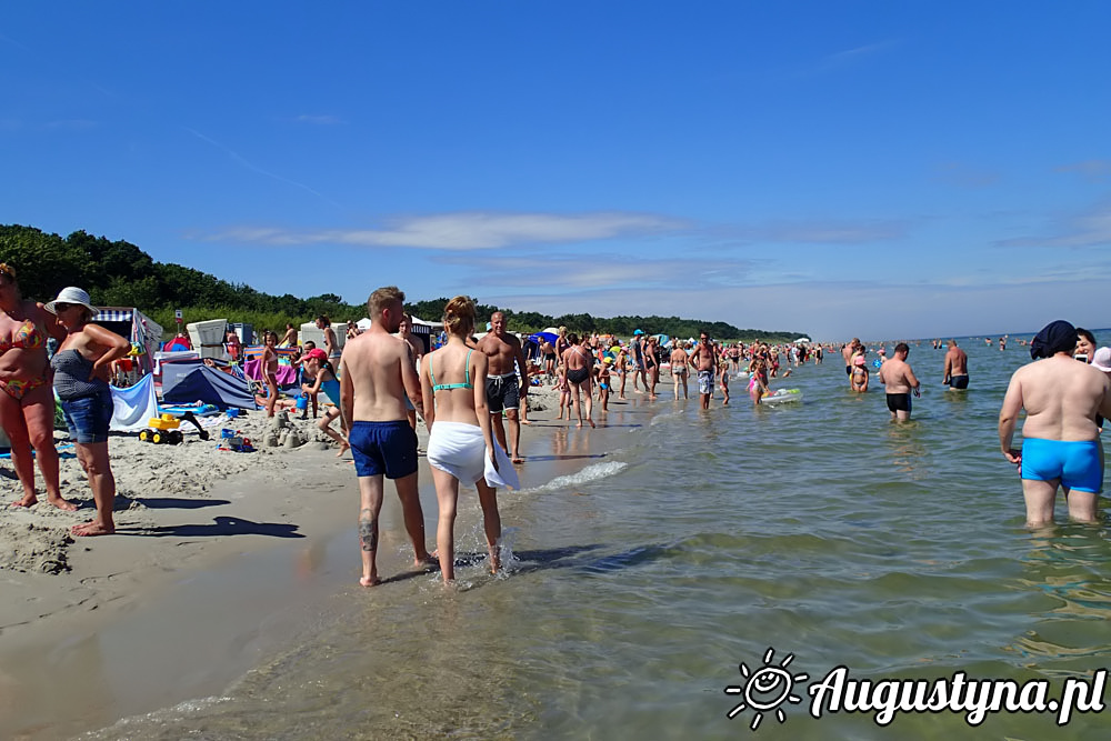 Upał na plaży, czyli 30-07-2017 w Jastarni na Helu