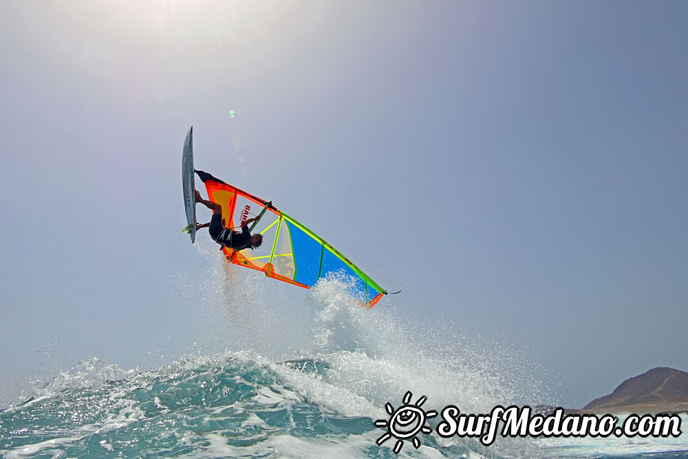  Wave windsurfing at El Cabezo in EL Medano 07-09-2017 Tenerife