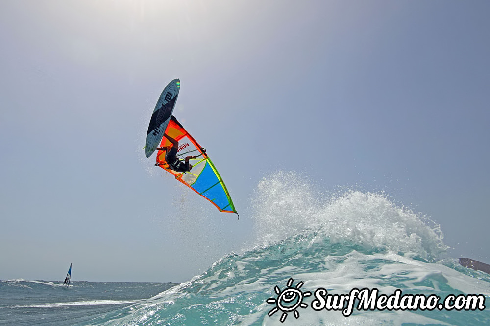  Wave windsurfing at El Cabezo in EL Medano 07-09-2017 Tenerife