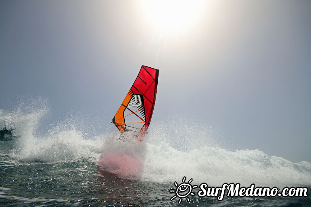  Wave windsurfing at El Cabezo in EL Medano 07-09-2017 Tenerife