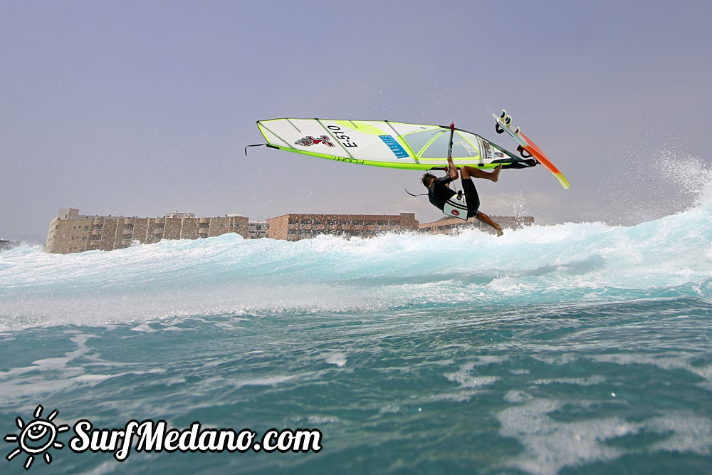  Wave windsurfing at El Cabezo in EL Medano 07-09-2017 Tenerife