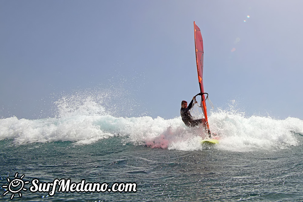  Wave windsurfing at El Cabezo in EL Medano 07-09-2017 Tenerife