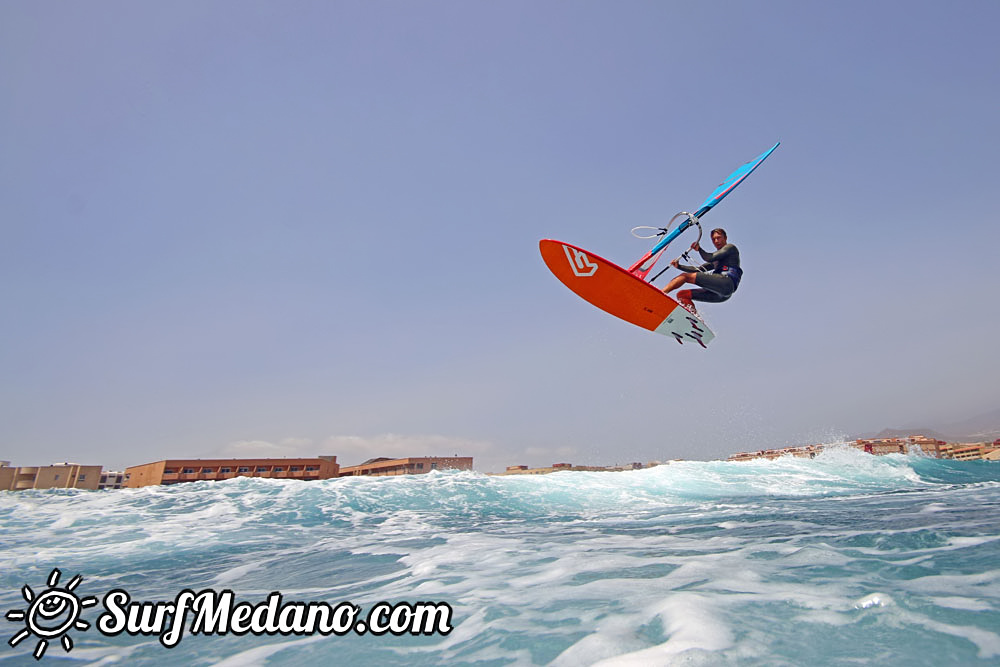  Wave windsurfing at El Cabezo in EL Medano 07-09-2017 Tenerife