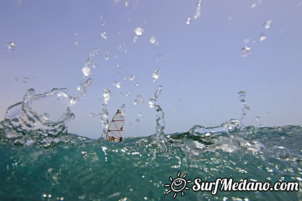  Wave windsurfing at El Cabezo in EL Medano 07-09-2017 Tenerife