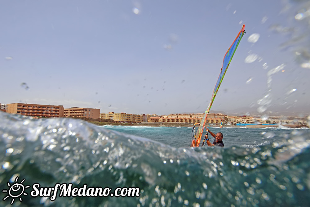  Wave windsurfing at El Cabezo in EL Medano 07-09-2017 Tenerife