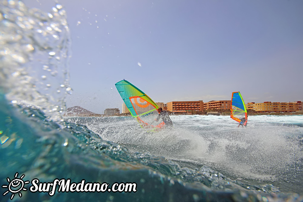  Wave windsurfing at El Cabezo in EL Medano 07-09-2017 Tenerife