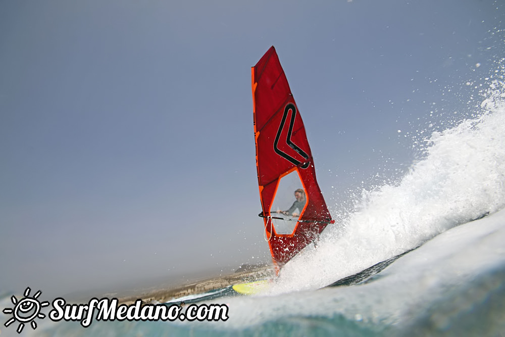  Wave windsurfing at El Cabezo in EL Medano 07-09-2017 Tenerife