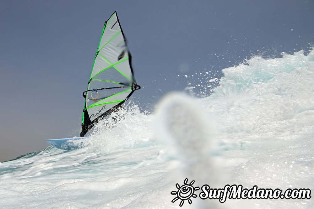  Wave windsurfing at El Cabezo in EL Medano 07-09-2017 Tenerife