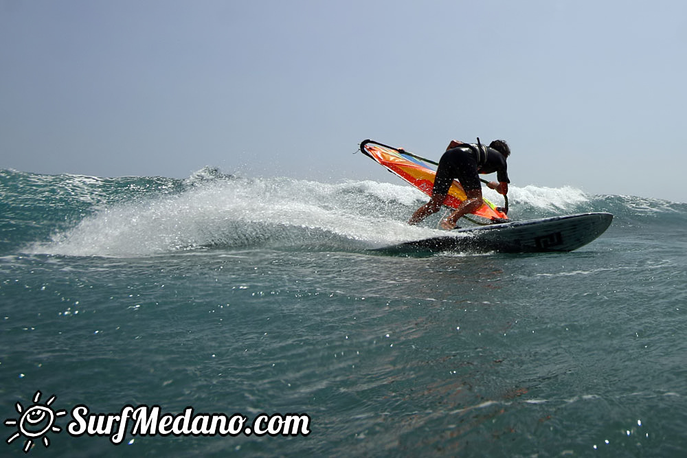  Wave windsurfing at El Cabezo in EL Medano 07-09-2017 Tenerife