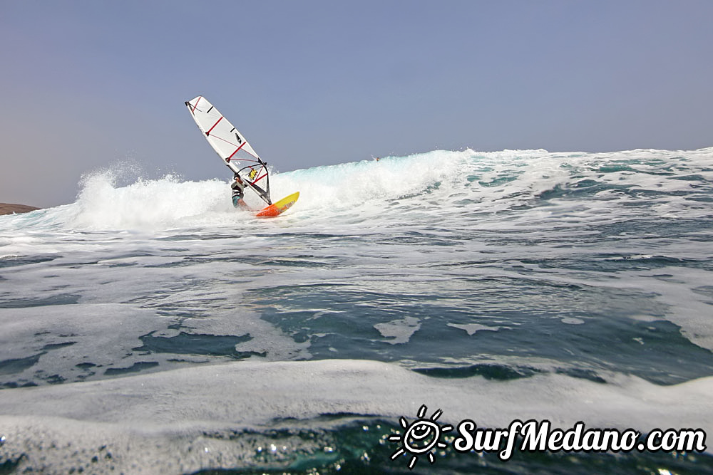  Wave windsurfing at El Cabezo in EL Medano 07-09-2017 Tenerife