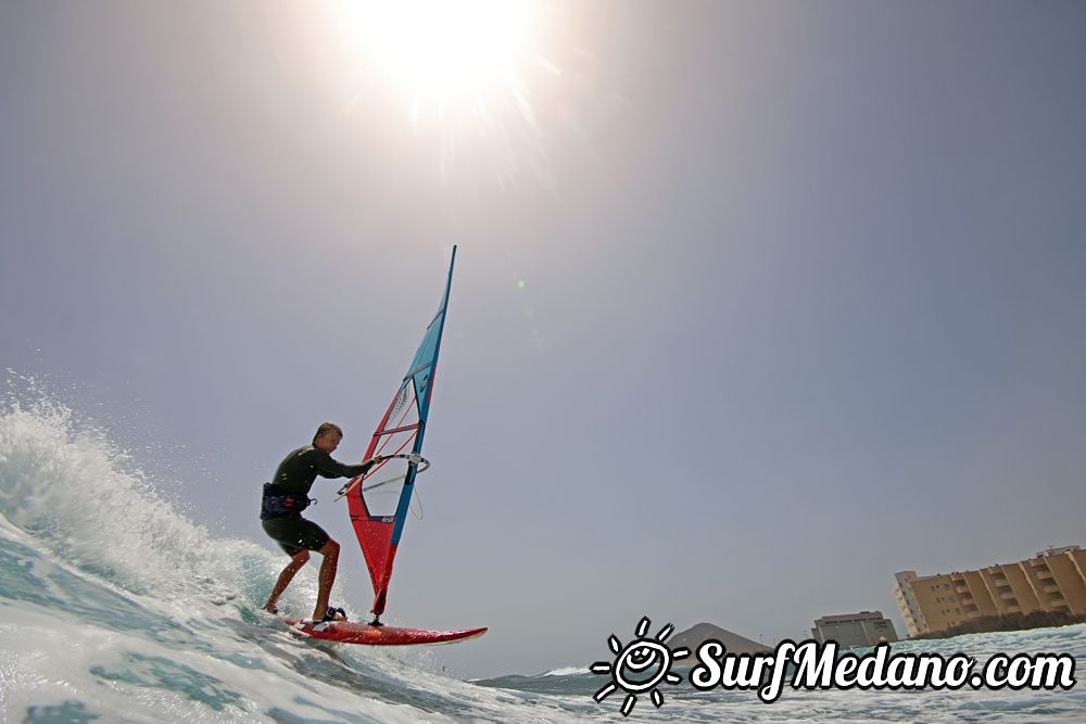  Wave windsurfing at El Cabezo in EL Medano 07-09-2017 Tenerife