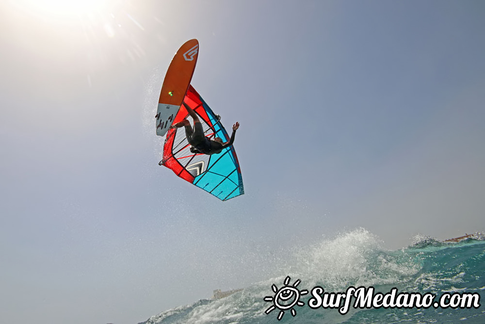  Wave windsurfing at El Cabezo in EL Medano 07-09-2017 Tenerife