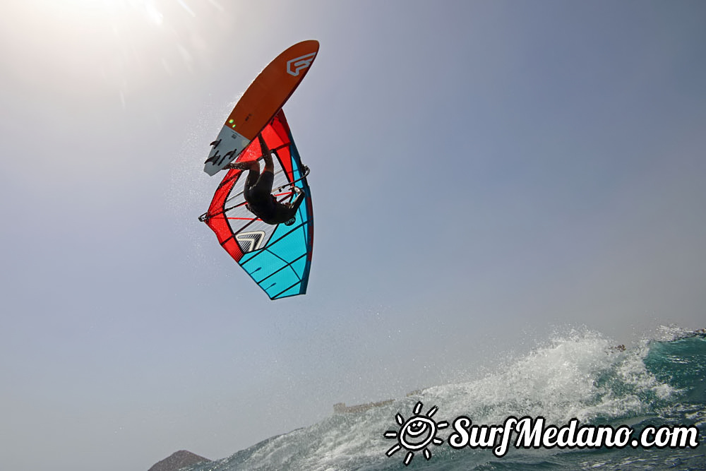  Wave windsurfing at El Cabezo in EL Medano 07-09-2017 Tenerife