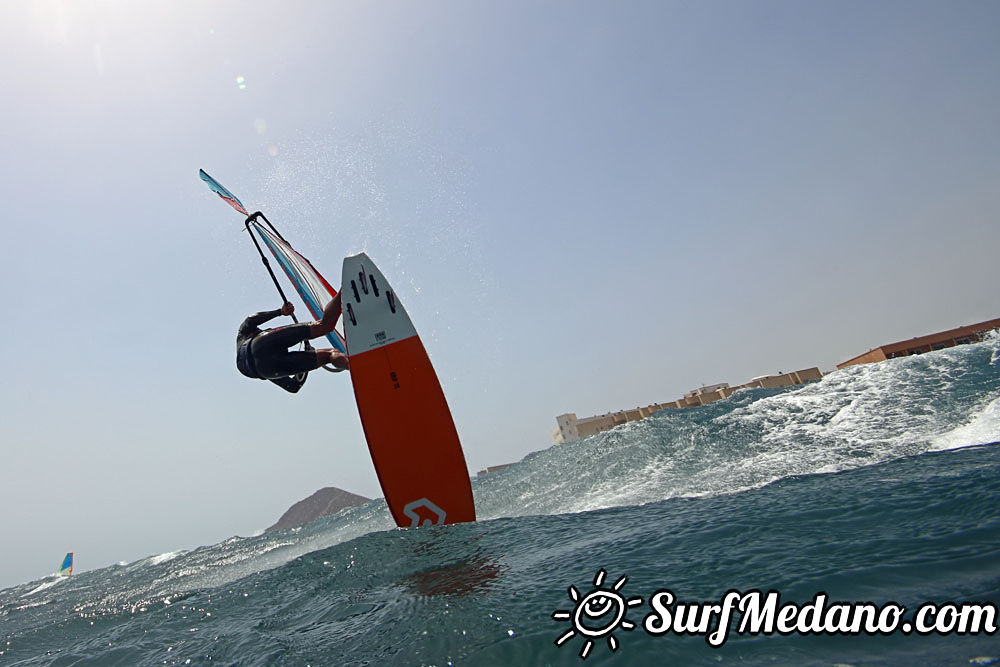  Wave windsurfing at El Cabezo in EL Medano 07-09-2017 Tenerife