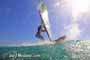 Windsurfing with 30 knots at TWS Playa Sur in El Medano Tenerife 16-09-2017