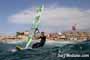 Windsurfing with 30 knots at TWS Playa Sur in El Medano Tenerife 16-09-2017