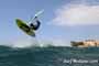 Windsurfing with 30 knots at TWS Playa Sur in El Medano Tenerife 16-09-2017