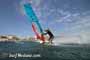 Windsurfing with 30 knots at TWS Playa Sur in El Medano Tenerife 16-09-2017