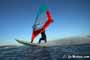 Sunset windsurfing at Harbour Wall in El Medano Tenerife 05-11-2017