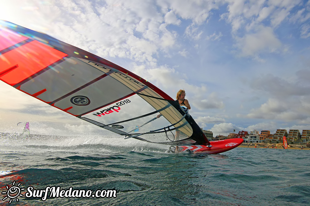 TWS gets Fast and Furious at 10 knots in El Medano Tenerife 29-11-2017 Tenerife