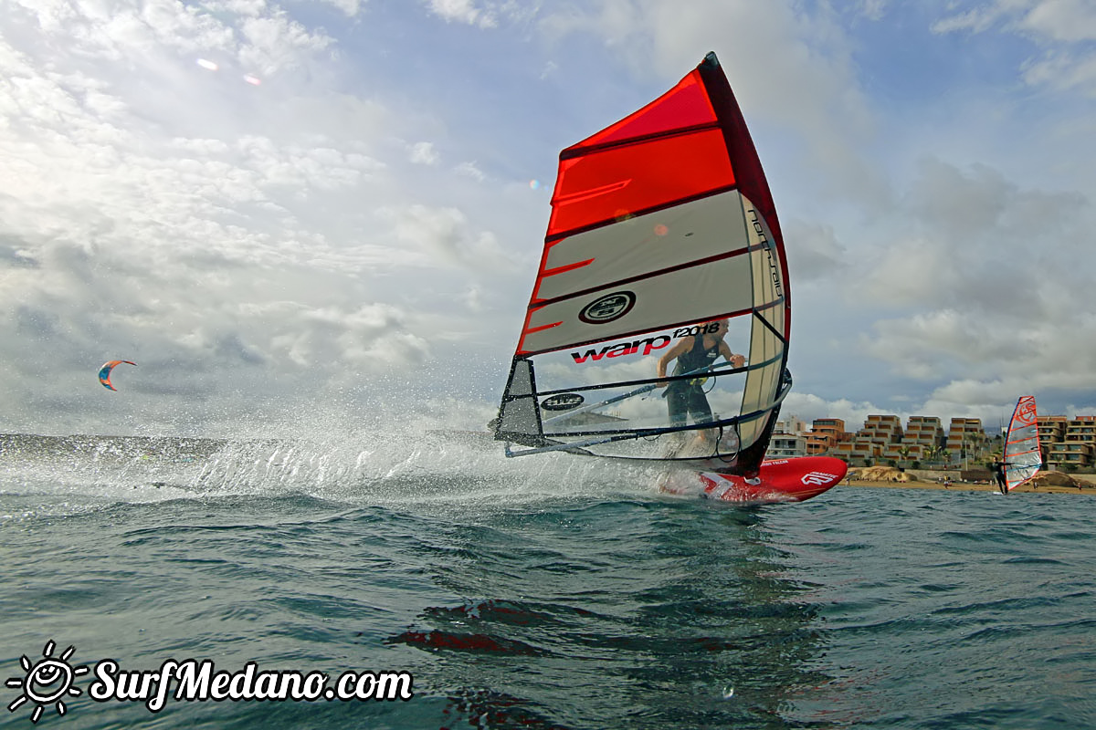 TWS gets Fast and Furious at 10 knots in El Medano Tenerife 29-11-2017 Tenerife