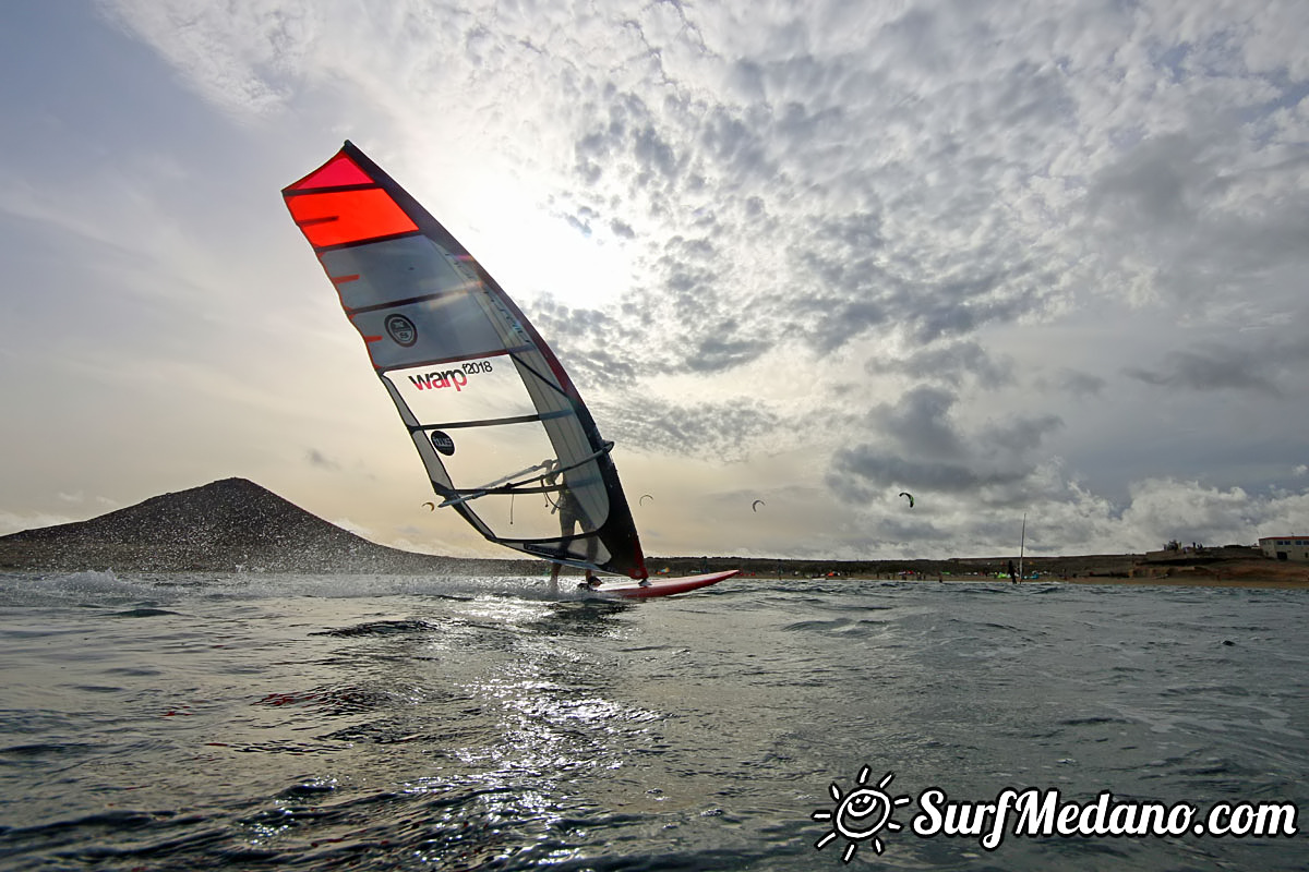 TWS gets Fast and Furious at 10 knots in El Medano Tenerife 29-11-2017 Tenerife