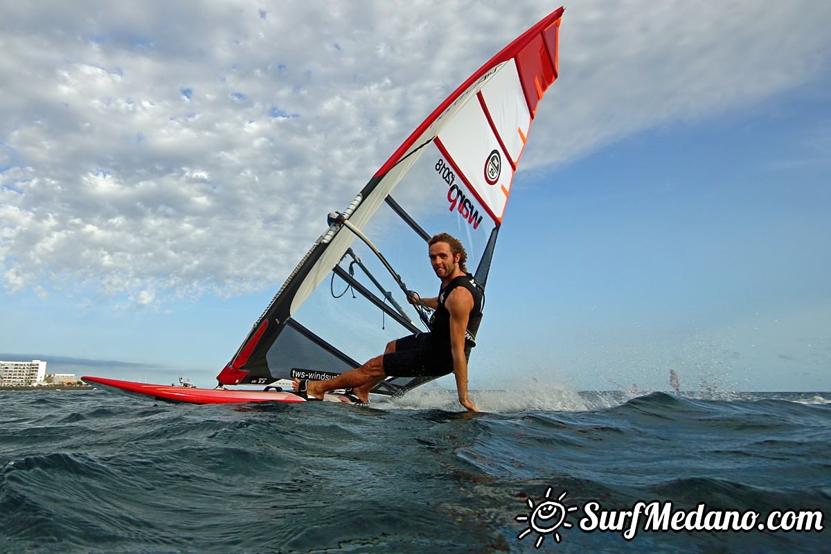 TWS gets Fast and Furious at 10 knots in El Medano Tenerife 29-11-2017 Tenerife