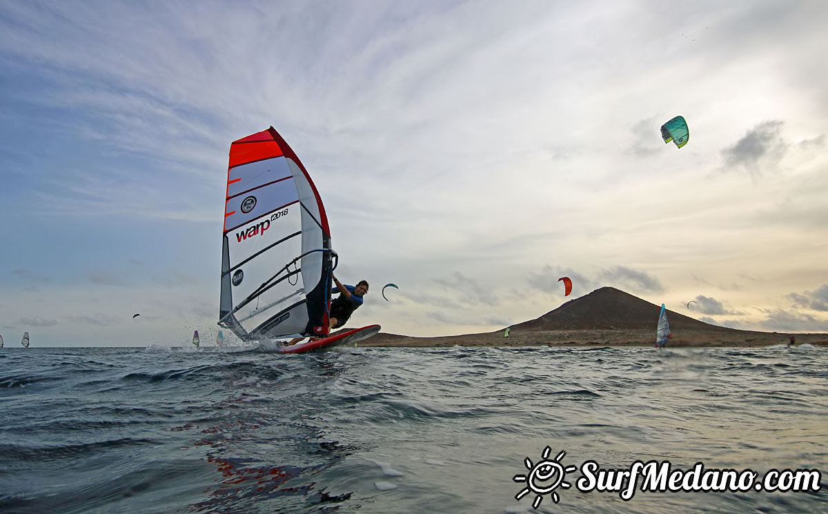 TWS gets Fast and Furious at 10 knots in El Medano Tenerife 29-11-2017 Tenerife