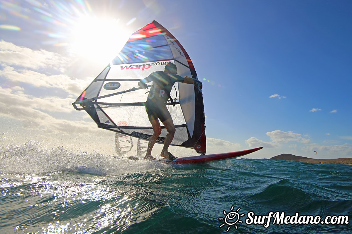 TWS new PRO slalom toys in El Medano Tenerife 04-12-2017 Tenerife