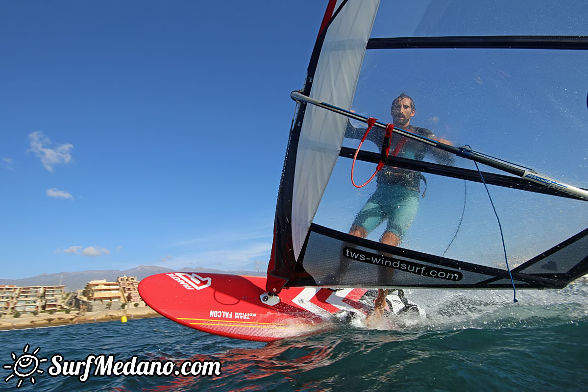 TWS new PRO slalom toys in El Medano Tenerife 04-12-2017 Tenerife