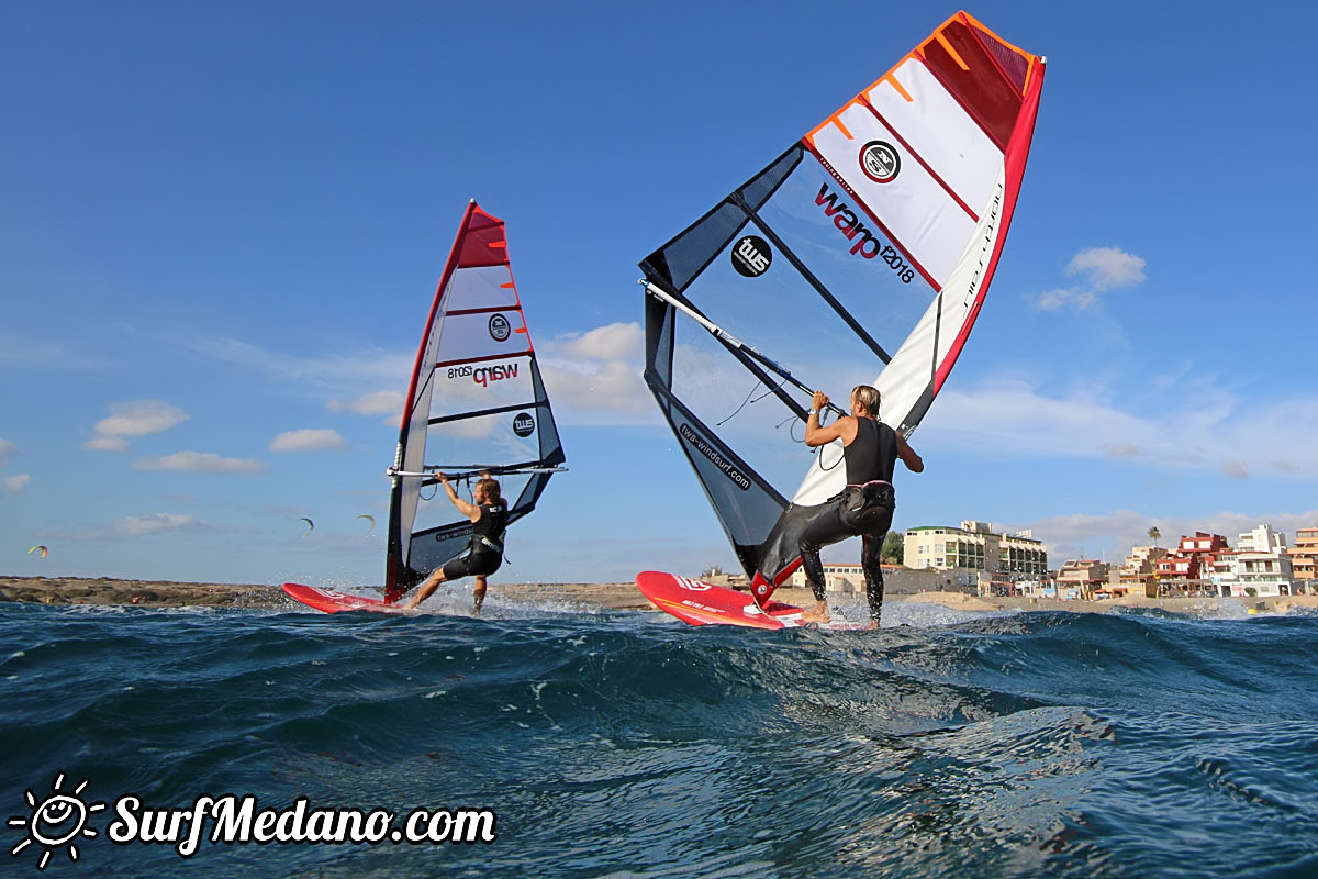 TWS new PRO slalom toys in El Medano Tenerife 04-12-2017 Tenerife