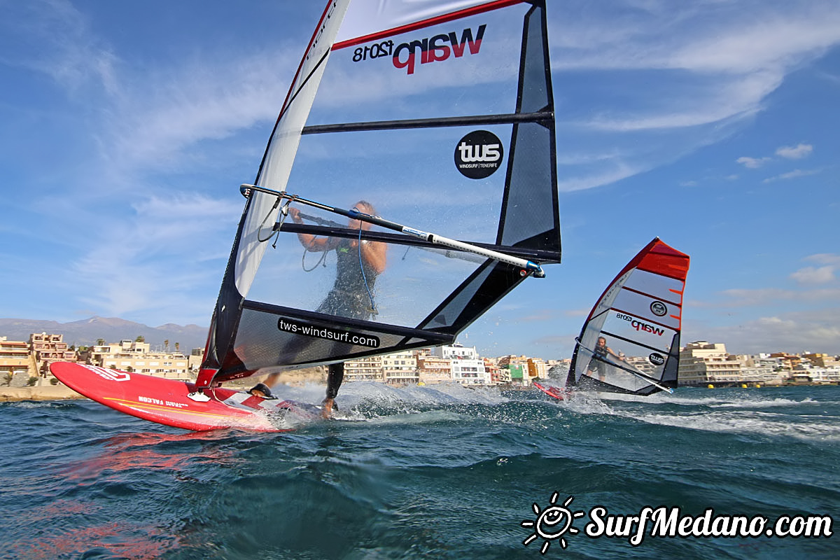 TWS new PRO slalom toys in El Medano Tenerife 04-12-2017 Tenerife