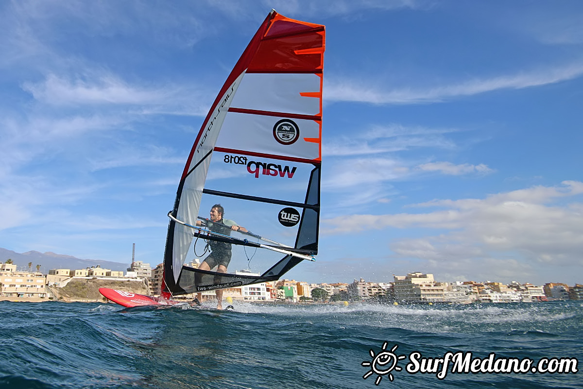 TWS new PRO slalom toys in El Medano Tenerife 04-12-2017 Tenerife