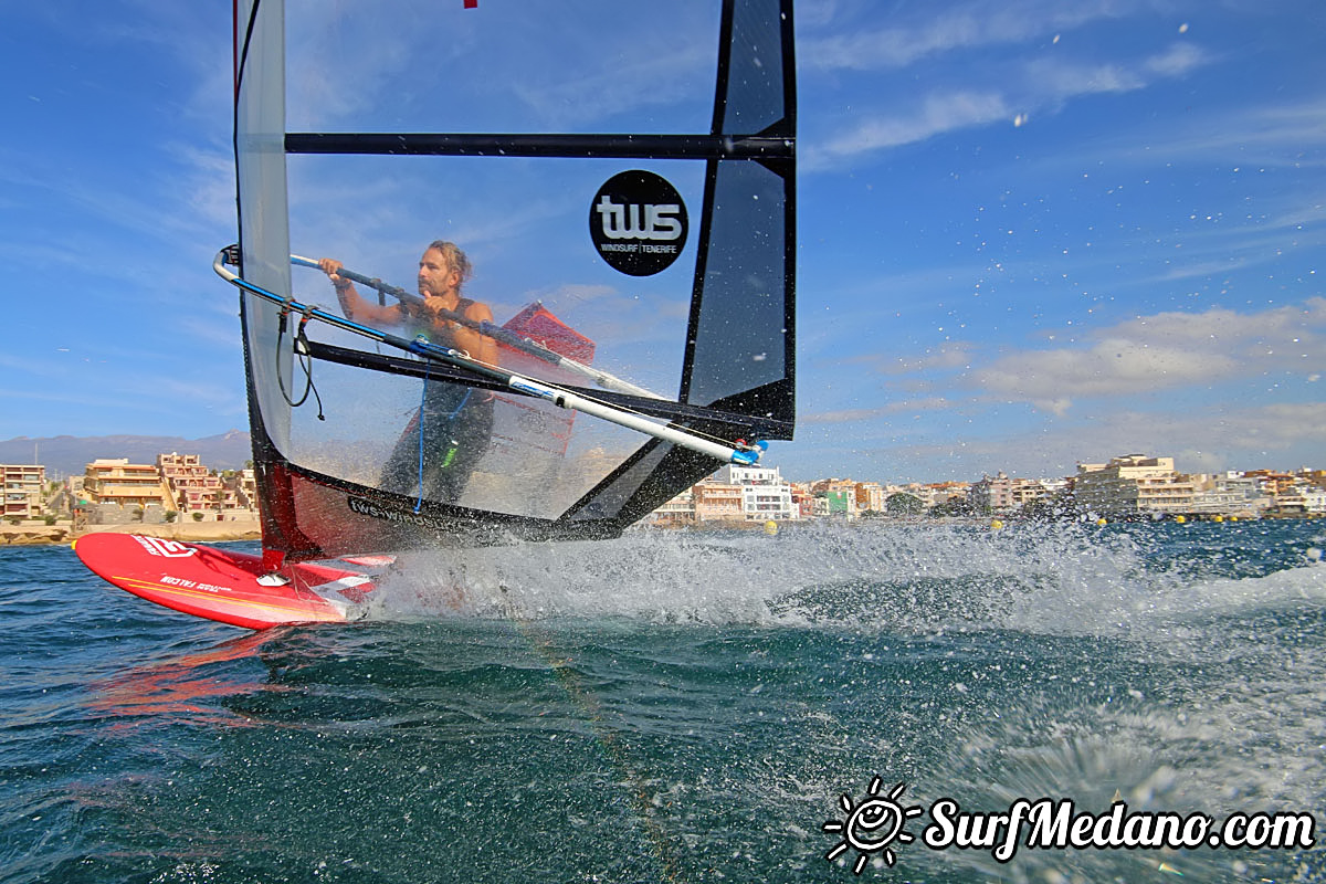 TWS new PRO slalom toys in El Medano Tenerife 04-12-2017 Tenerife