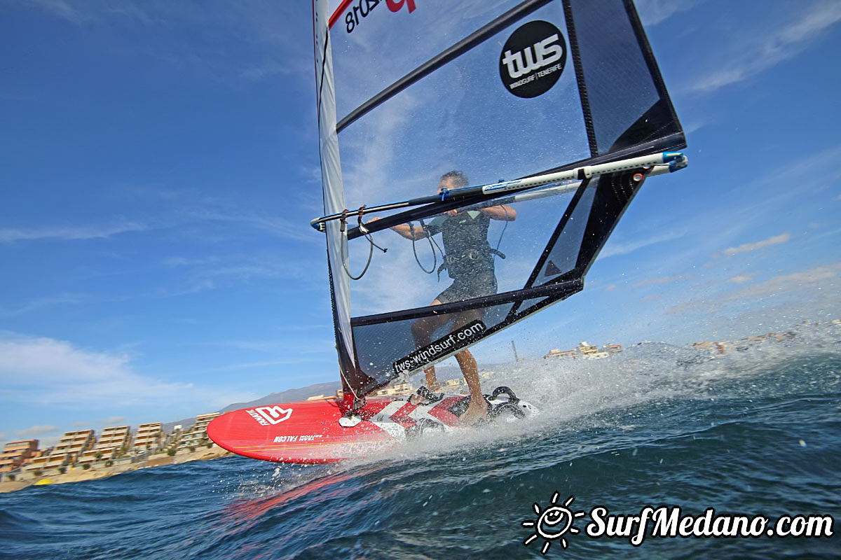 TWS new PRO slalom toys in El Medano Tenerife 04-12-2017 Tenerife