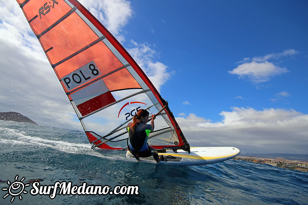  Word and Olimpic champion Zofia Klepacka POL-8 in El Medano 22-01-2017 Tenerife