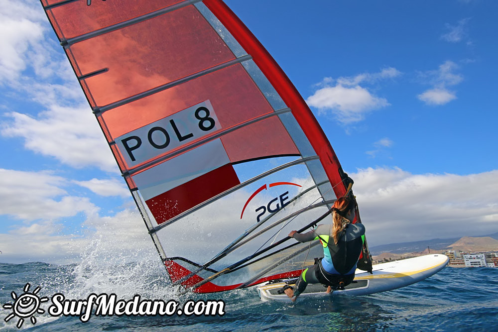  Word and Olimpic champion Zofia Klepacka POL-8 in El Medano 22-01-2017 Tenerife