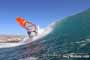 Wave windsurfing at El Cabezo in El Medano Tenerife 02-01-2018