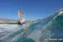 Wave windsurfing at El Cabezo in El Medano Tenerife 02-01-2018