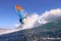 Wave windsurfing at El Cabezo in El Medano Tenerife 02-01-2018