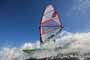 Wave windsurfing at El Cabezo in El Medano Tenerife 02-01-2018