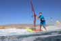 Wave windsurfing at El Cabezo in El Medano Tenerife 02-01-2018