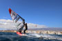 TWS Pro slalom windsurfing training in El Medano Tenerife 04-02-2018